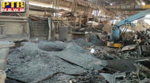 explosion in iron melting furnace in mandi gobindgarh of punjab