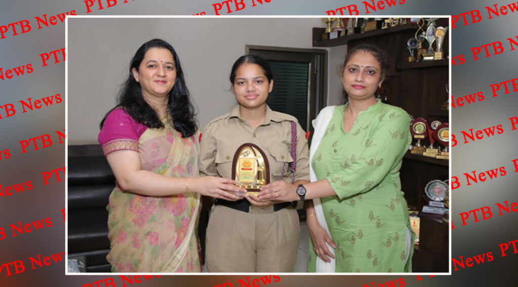 NCC Cadet won in Declamation Contest for SD college