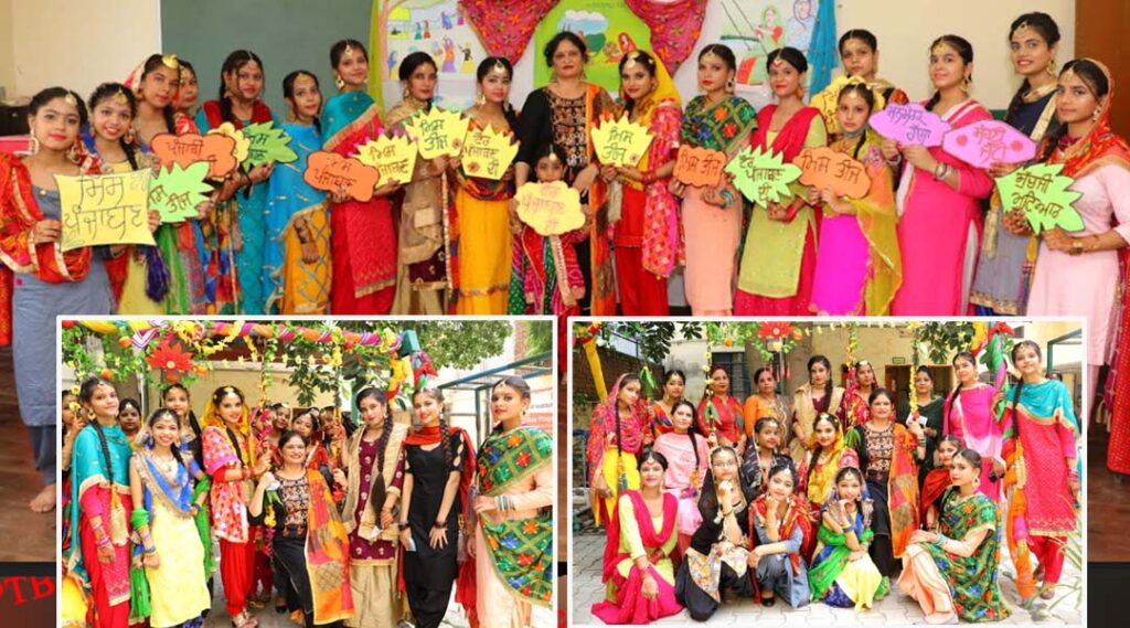 Teej Celebrated by St Soldier Divine Public School, MOdel House