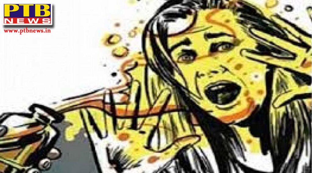 woman working in the factory is critical due to burns the person working together committed the incident the police caught the reason was not disclosed Jalandhar Punjab
