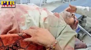 asi Amrik Singh right leg was chopped off thrown 15 feet away could not be connected search for accused Garhshankar Hoshiarpur district Punjab