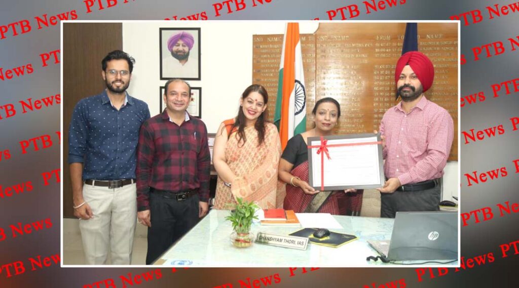 HMV received ONE DISTRICT ONE GREEN CHAMPION AWARD