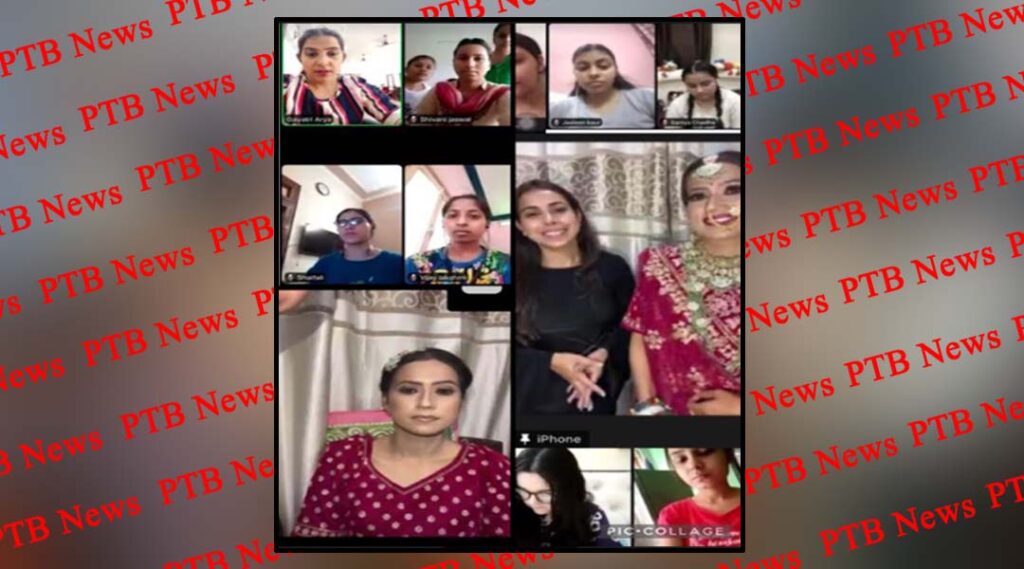 KMV Organises a workshop on Bridal Makeup