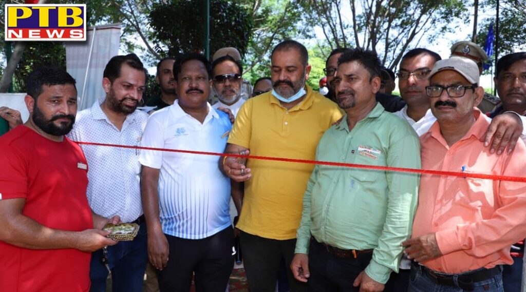 Sports meet successfully completed by Press Association of State Baba Deep Singh Sports Club won the title of Volleyball Tournament MLA Shri Sushil Rinku inaugurated and MLA Pargat Singh rewarded the winners Jalandhar