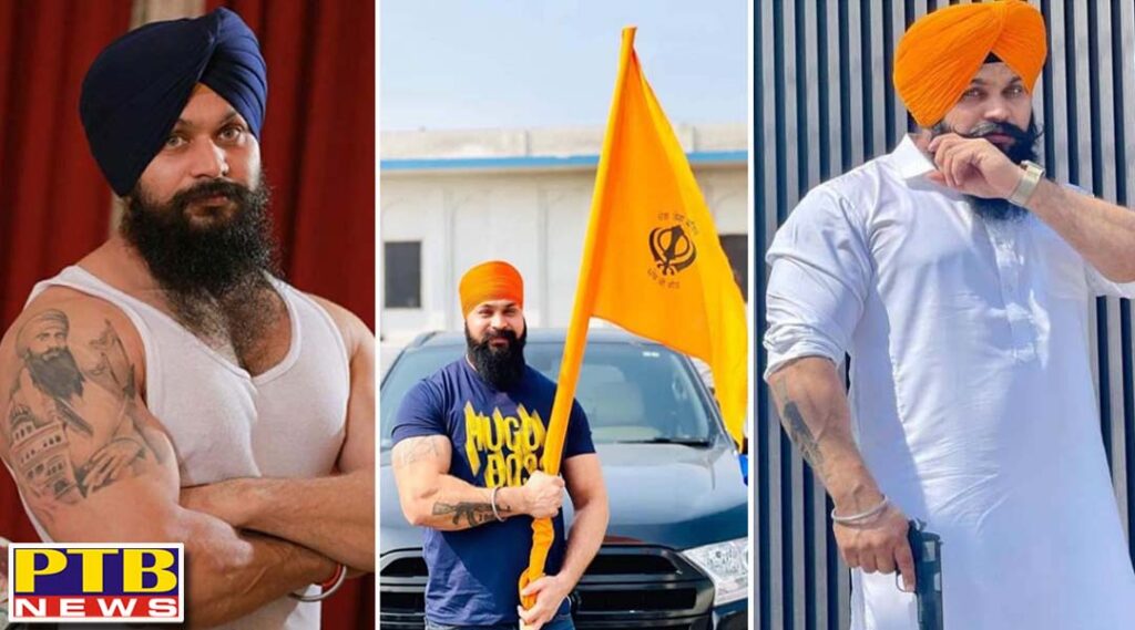 gurmukh singh brar tiffin bomb and rdx found from his home jalandhar punjab Tattoo of Jarnail Singh Bhindranwala and AK-47 on the arm pistol in hand taw on mustache, tiffin bomb and RDX found from this Gurmukh Singh People are raising questions on this action taken by NIA against Gurmukh Singh on social media one abused the system