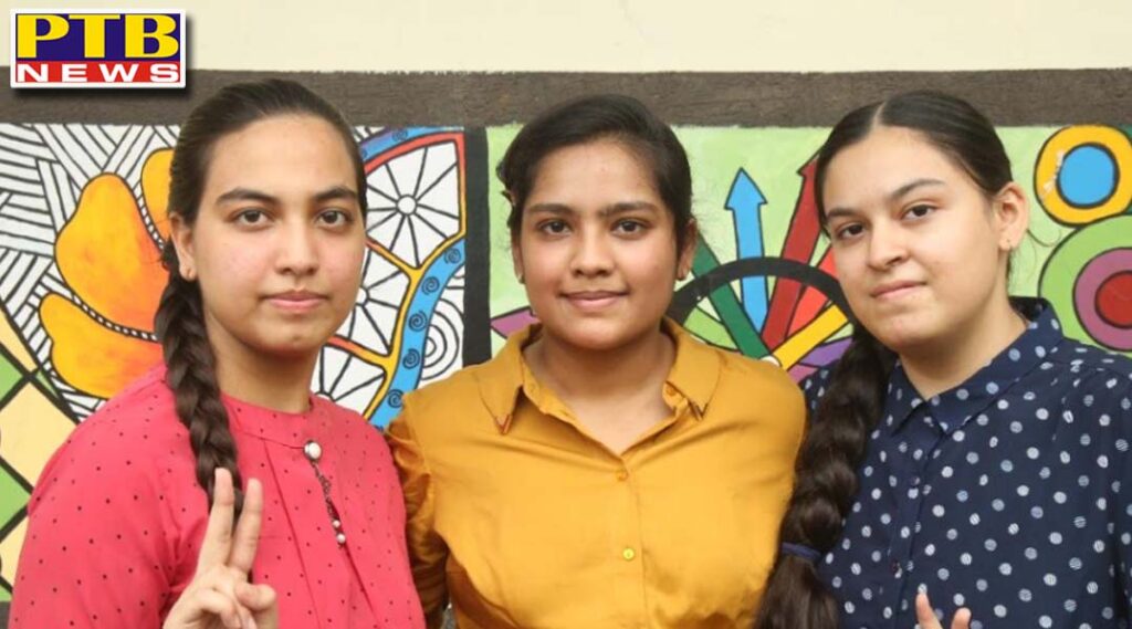 Mehak Gupta of Innocent Hearts School tops the district in CBSE 10th examination and gives the school the number 1 title Ranked first in the district with 99.60 percent marks