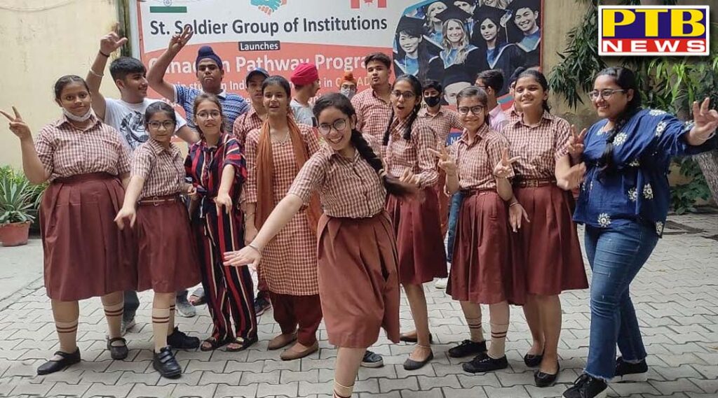 St. Soldier students' 10th CBSE result was excellent Jalandhar