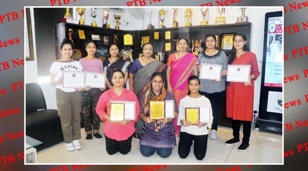 HMV Red Ribbon Club Team wins Overall Trophy