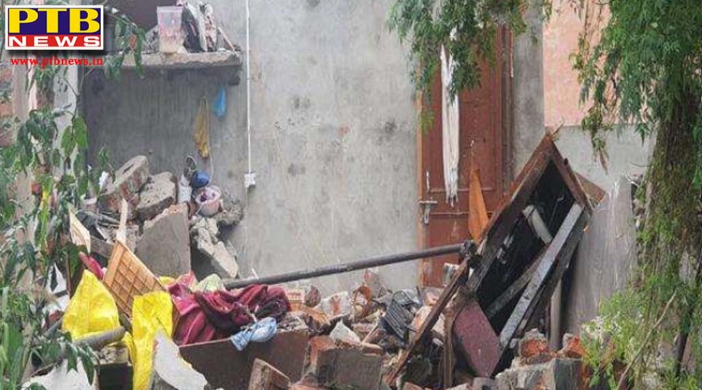 child dies due to massive explosion in house in rajpura District Patiala punjab