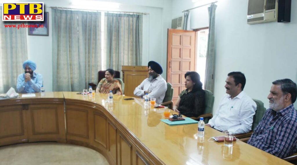 Emergency Meeting of Principals Association held under the chairmanship of Dr. Gurpinder Singh Samra, President of Principals Association Jalandhar