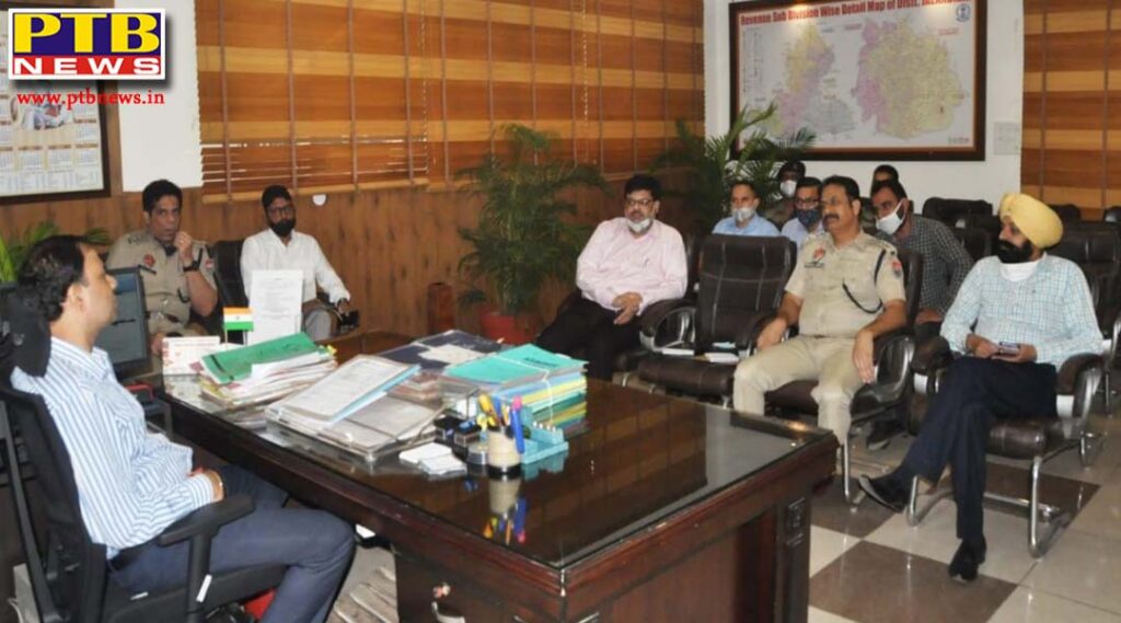 Outline outlined for conducting special awareness program in district level sub-committee meeting ADC Jalandhar