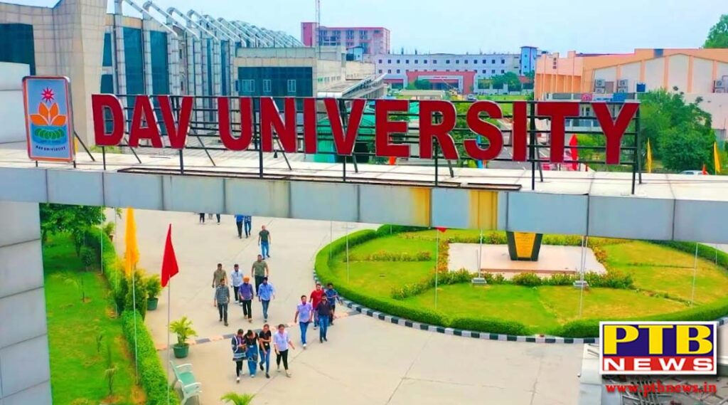Grant released to DAV University to set up Science Technology and Innovation Cluster Jalandhar Punjab