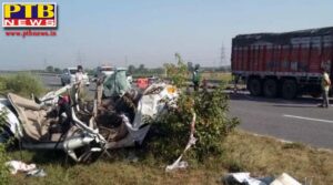 haryana eight people of uttarpradesh died in accident in bahadurgarh Big Accident