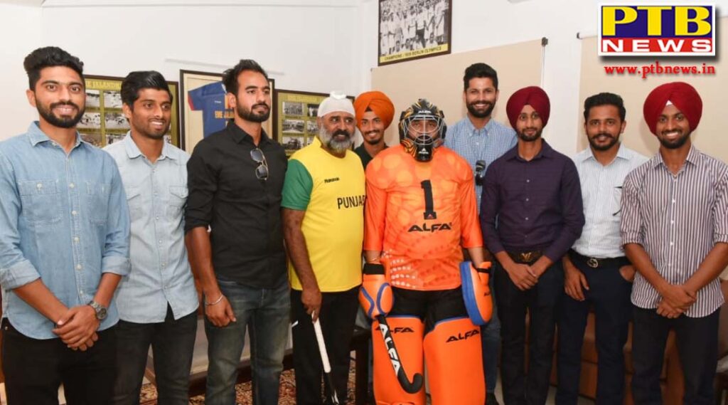 Sportsmanship at peak as CM Charanjit Singh Channi dons role of goalkeeper, Pargat as hitter Jalandhar Punjab