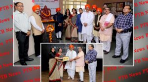 Lecture on 'India, India and Indian Culture: A Message for Youth' was delivered in collaboration with Bhartiya Shikshan Mandal at PCM SD College for Women, Jalandhar