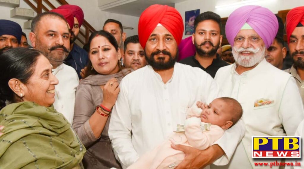 CM Punjab Charanjit Singh Channi Visits Jalandhar MLAs, Meets Minister and EX-Minister Homes Asks them to ensure every eligible get benefit of government's pro-poor initiatives, Assures continuous flow of funds for development of city