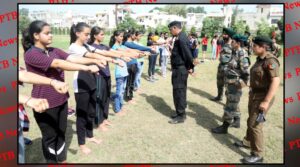 HMV Conducted Enrollment Drive 2021-22 for NCC Army Wing