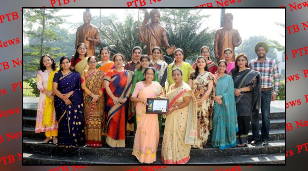 HMV Collegiate School is accoladed with the Best School of the Year Award by Education Sensations