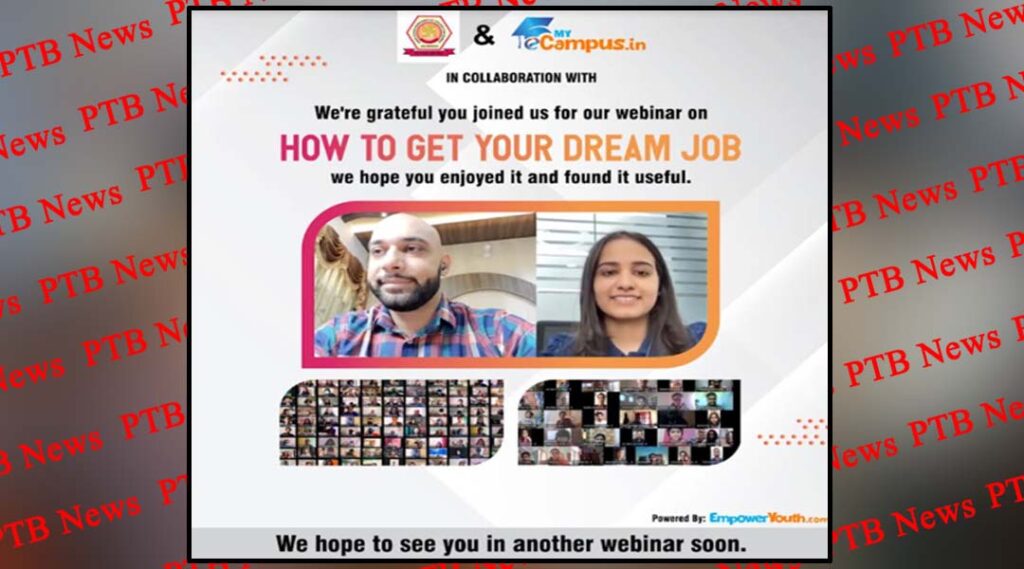 Webinar on “Career Building” at PCM SD College for Women, Jalandhar