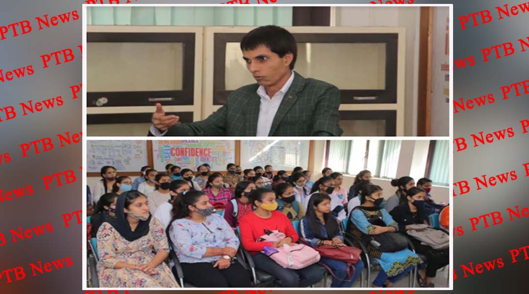 PCM SD कॉलेज फॉर विमेन, जालंधर की अंग्रेजी साहित्य समिति द्वारा ‘भाषा कैसे सीखें’ विषय पर अतिथि व्याख्यान का आयोजन किया गया,