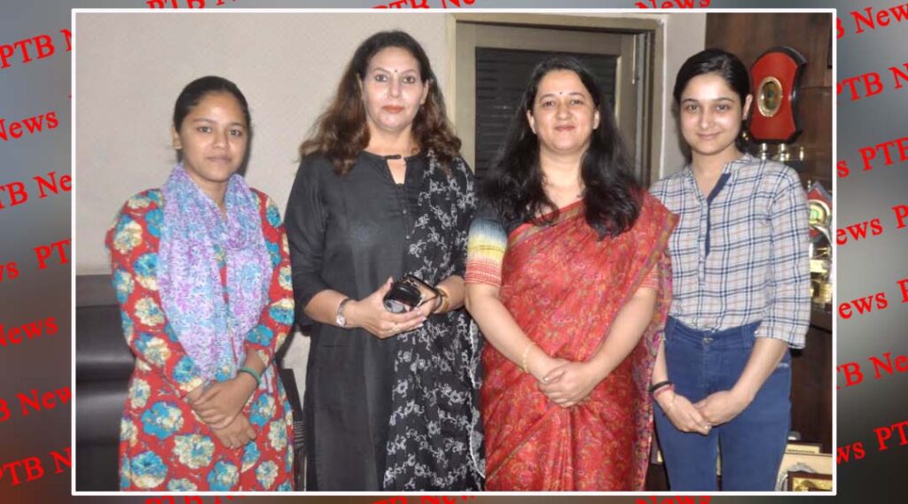 PCM SD College for Women, Jalandhar's B. a. B.Ed. Kanika Prabhakar of semester II secured third position in the university and Komalpreet secured tenth position.
