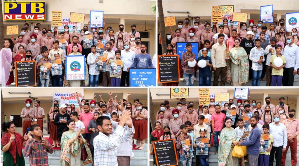 St. Soldier observed World Sight Day with students of Andh Vidyalaya