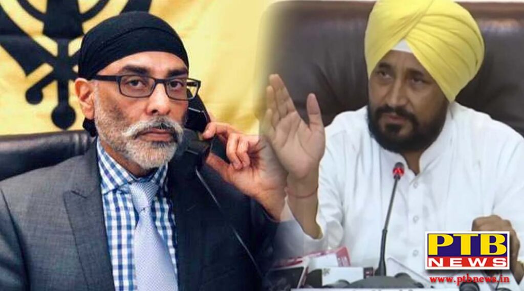 Khalistani terrorist Gurpatwant Singh Pannu got a call in the name of Punjab Chief Minister Charanjit Channi Will burn you along with the tricolor flag Why did you say Punjab Jalandhar PTB Big Exclusive News