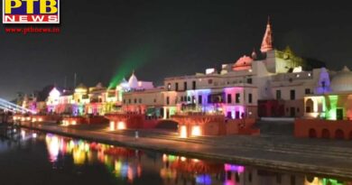 diwali celebration in ayodhya with 9lac diyas lucknow UP