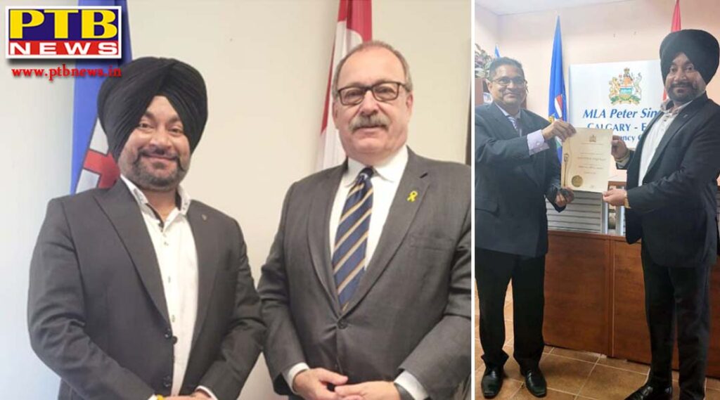 RS Global Immigration Jalandhar's Stunning Entry In Canada After Covid The Government of Canada honored Owner Sukhchain Singh Rahi