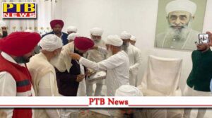 punjab cm charnjit singh channi meets namdhari satguru udai singh at bhaini sahib ludhiana Punjab