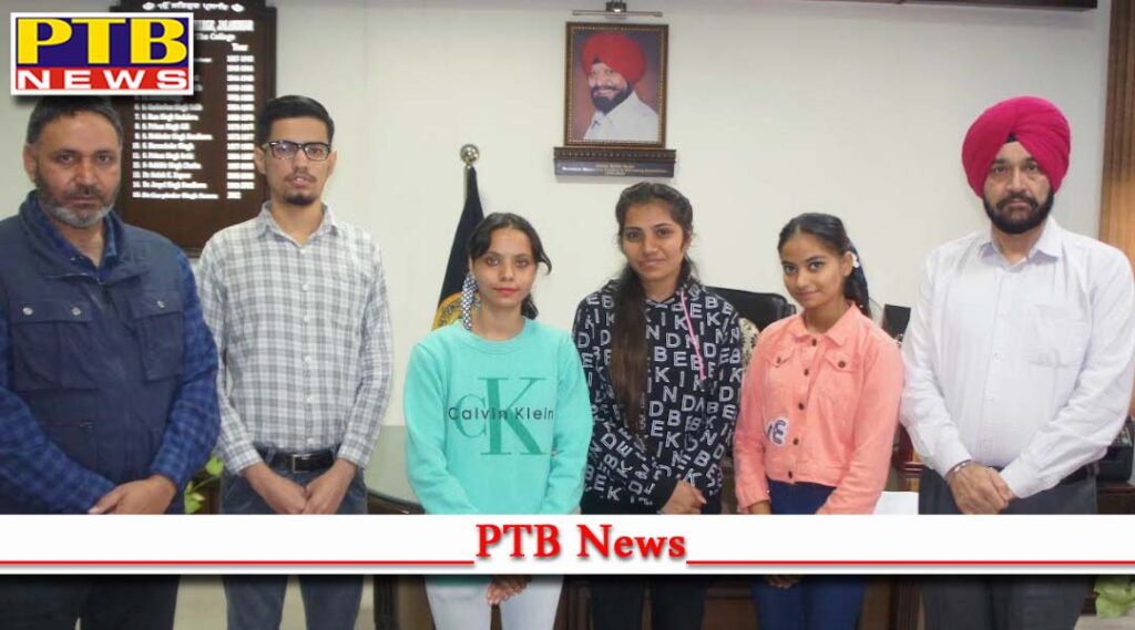 Lyallpur Khalsa College Jalandhar's B.B.A. The result of the second semester was excellent Jalandhar