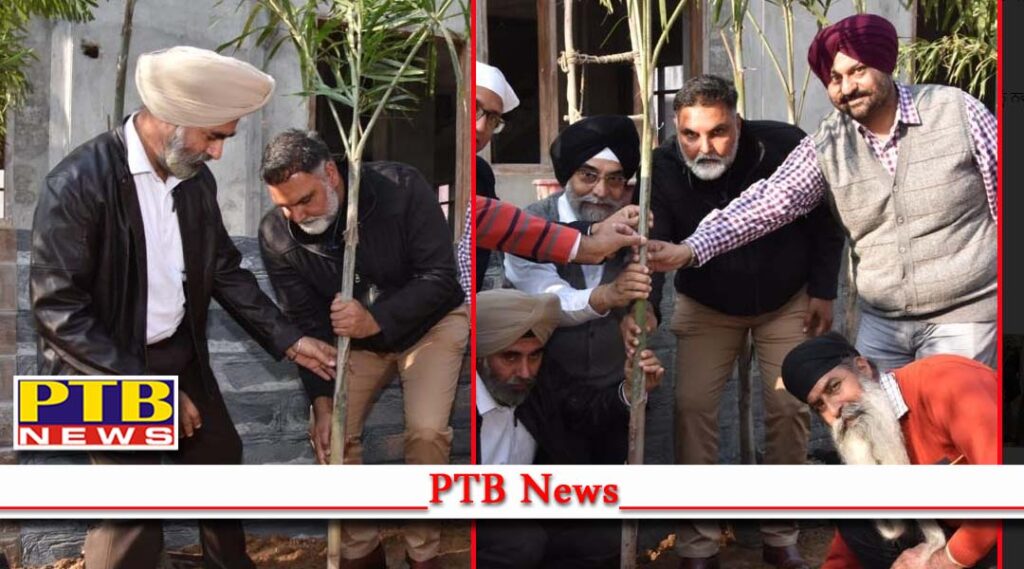 cp launches cleanliness plantation drive in police lines also pay obeisance at gurudwara sahib clean and green environment key to healthy and prosperous society naunihal singh