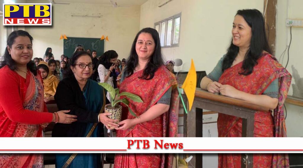 Gurpurab celebrated on the birth anniversary of Guru Nanak Dev Ji at PCM SD Collegiate Senior Secondary School for Girls Jalandhar