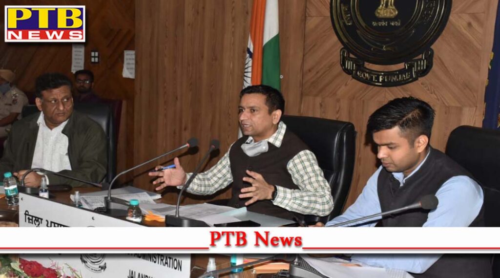 Continue Striving to Maintain top position in Implementation of Flagship Programs and Schemes of Government DC Ghanshyam Thori asks officials