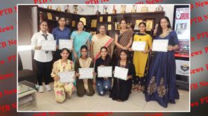 Punjabi Department of HMV Organized Inter Class Poetry Competition