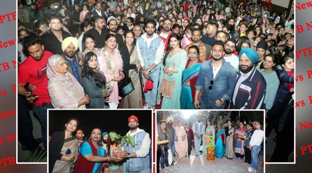 Star Cast of Punjabi Film “Kade Haan, Kade Naa” vistited HMV