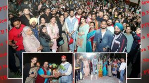 Star Cast of Punjabi Film “Kade Haan, Kade Naa” vistited HMV