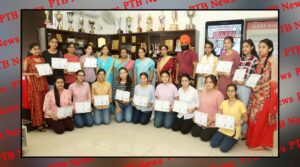 HMV students of Diploma in Communication Skills cleared Sector Skill Exam