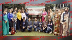 Principal Prof. Atima Sharma Dwivedi inaugurates KMV Expressions blog