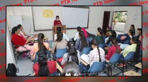 Speech competition organized by the Department of Punjabi in PCM SD College for Women, Jalandhar