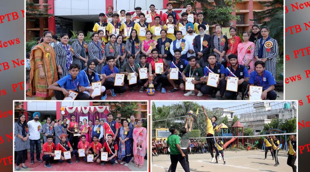 Volleyball Tournament at St Soldier Divine Public School, Maan Nagar