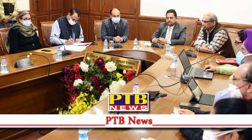 Om Parkash Soni orders to conduct 40000 daily tests in the state in view of possible third wave of Covid-19 punjab