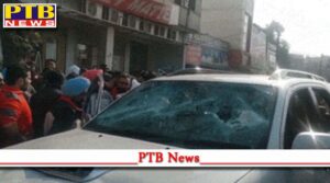kapurthala police gang war cars vandalized at charbatti chowk Punjab