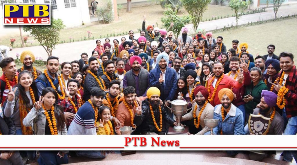 Lyallpur Khalsa College Jalandhar Wins First Runner Up Trophy In Inter Zonal Youth Fair Punjab