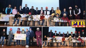 Sports Minister Pargat Singh distributed an amount of Rs 11.80 crore to the players and coaches