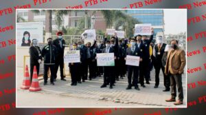 Voting first then second work, students of James Cambridge International School Hoshiarpur took out voter awareness rally