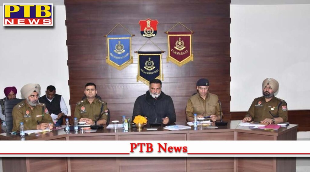 Jalandhar Police Commissioner Naunihal Singh IPS Police security arrangements New Year celebrations 2022 Review  Punjab