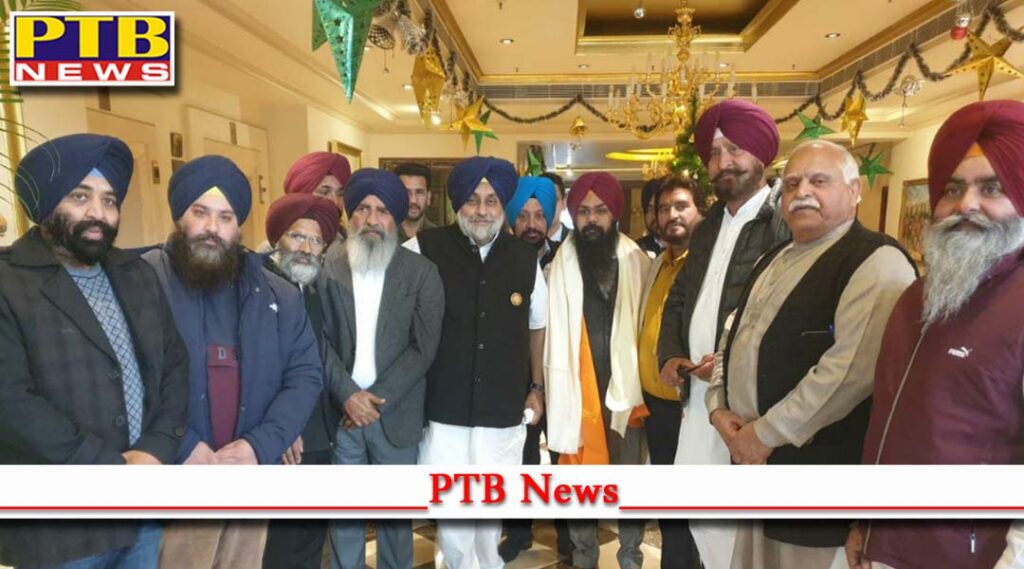 Youth Akali leader Khushwansh Deep Singh Dhami returns Jalandhar Central Sukhbir Singh Badal joined Punjab