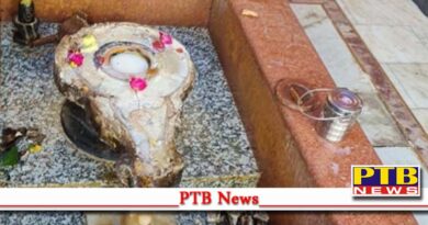 Jalandhar acrilege in shiv temple of jalandhar accused took away the shivling 