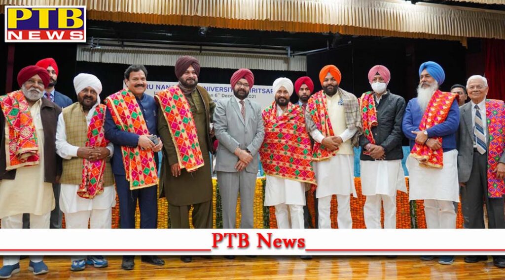 my governments punjab model envisages education and employment for all cm charanjit singh channi dedicates five chairs to humanity at gndu to undertake research on life philosophy of eminen Punjab Amritsar 